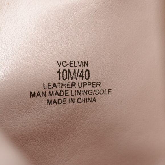 Vince Camuto Elvin Bootie Ankle Boot 10 M Caramel Gold Tone Zip Edgy Pump - Picture 2 of 16